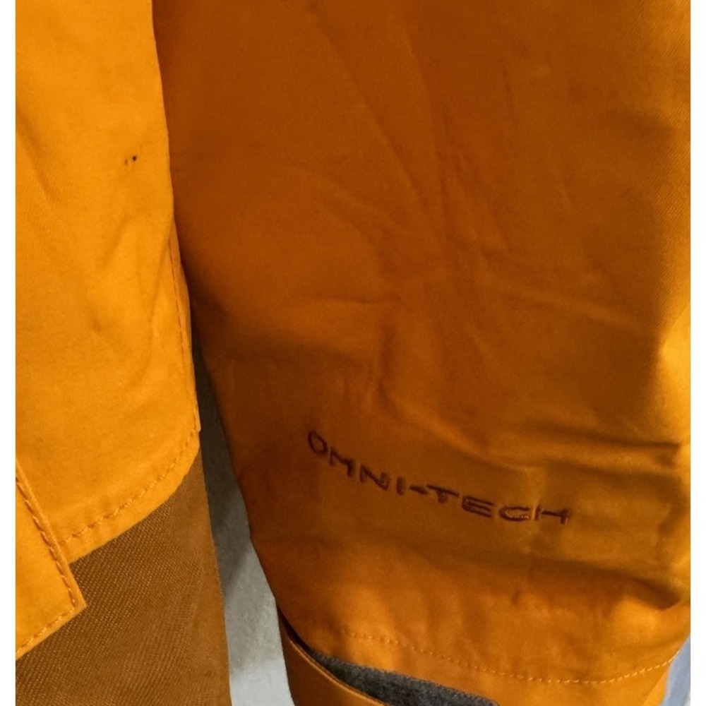 🔥Columbia Titanium🤑Ski Jacket Large Waterproof Parka Omni-Tech Orange‎ 3-in-1 - Picture 4 of 10